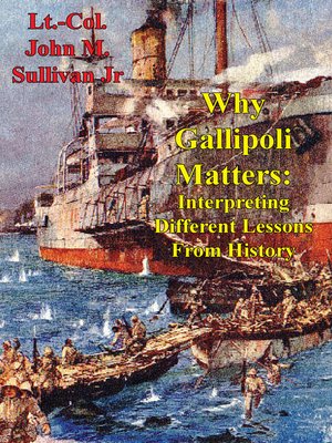 cover image of Why Gallipoli Matters